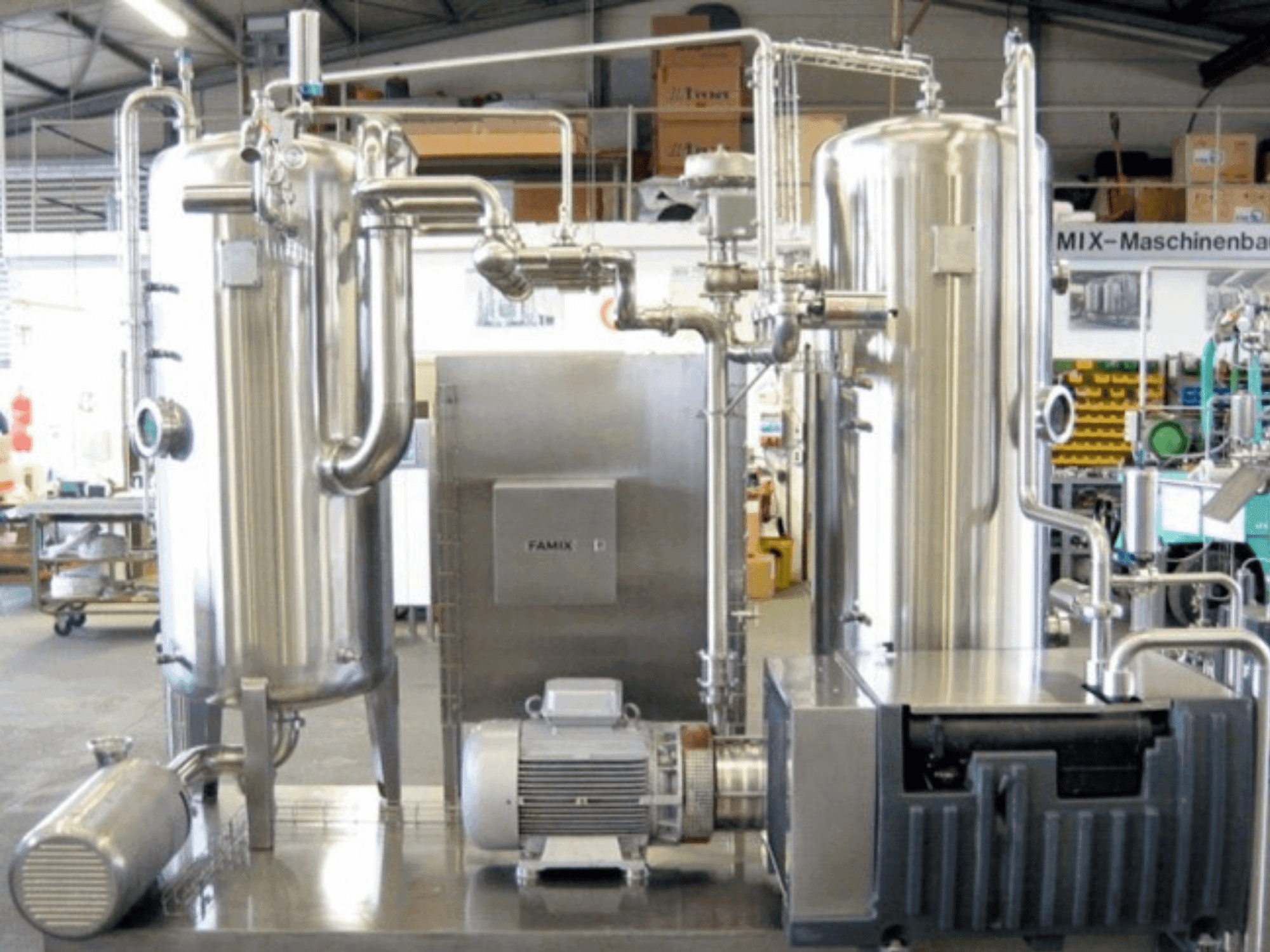 Boční pohled na H. FALTERBAUM FAMIX-MASCHINENBAU GMBH FAMIX 50000